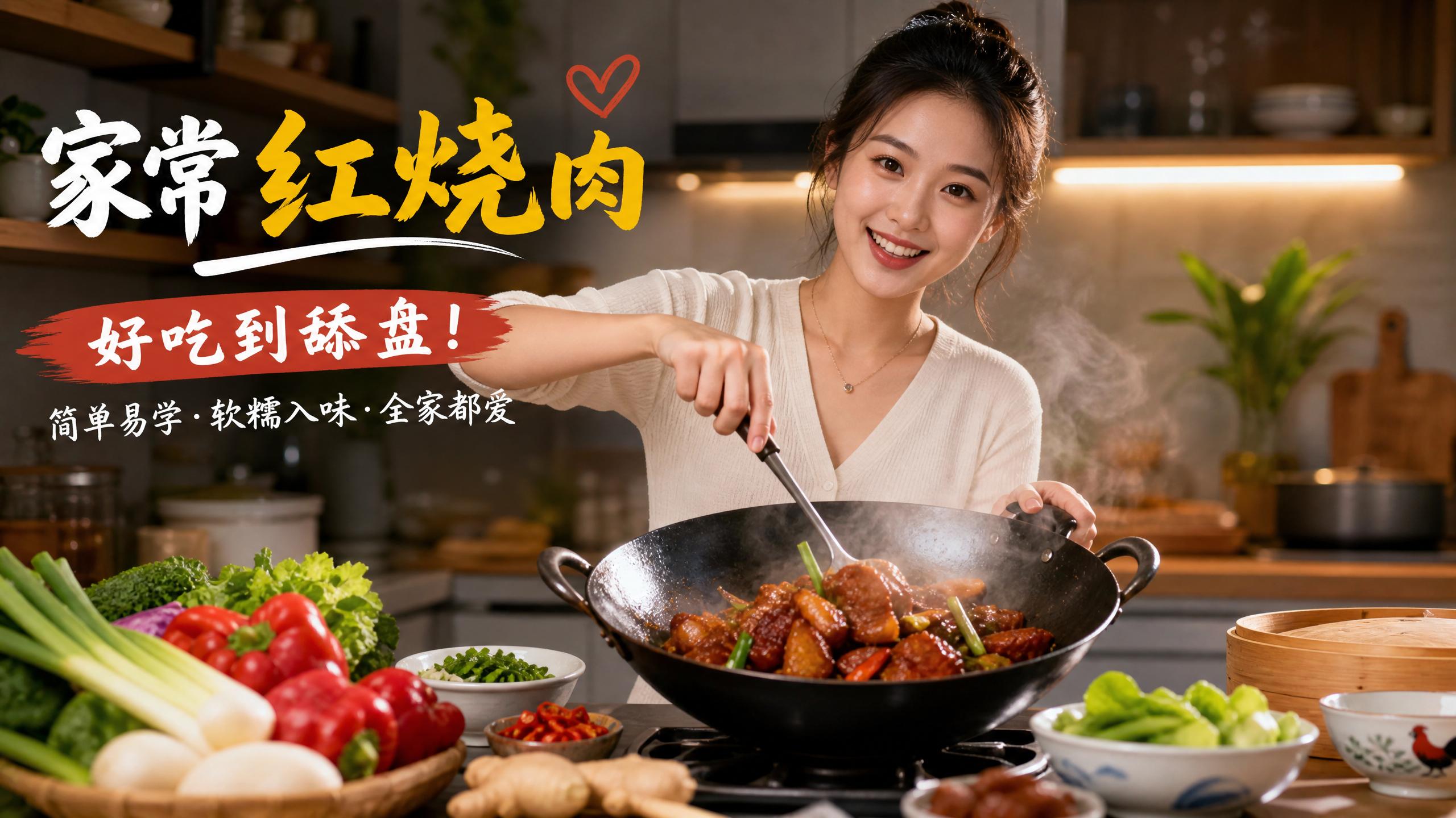 少妇 少妇美食 | 家常红烧肉视频教程软糯入味超下饭